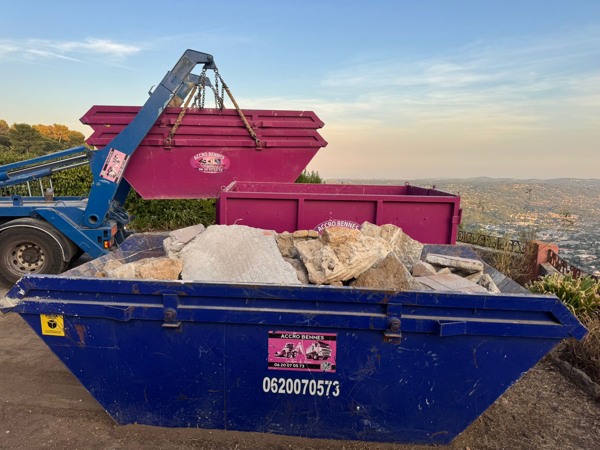 Location de benne à chaîne